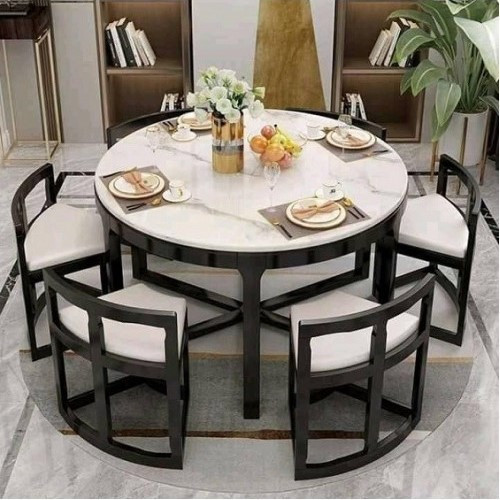 Round Design Modern Dining Table