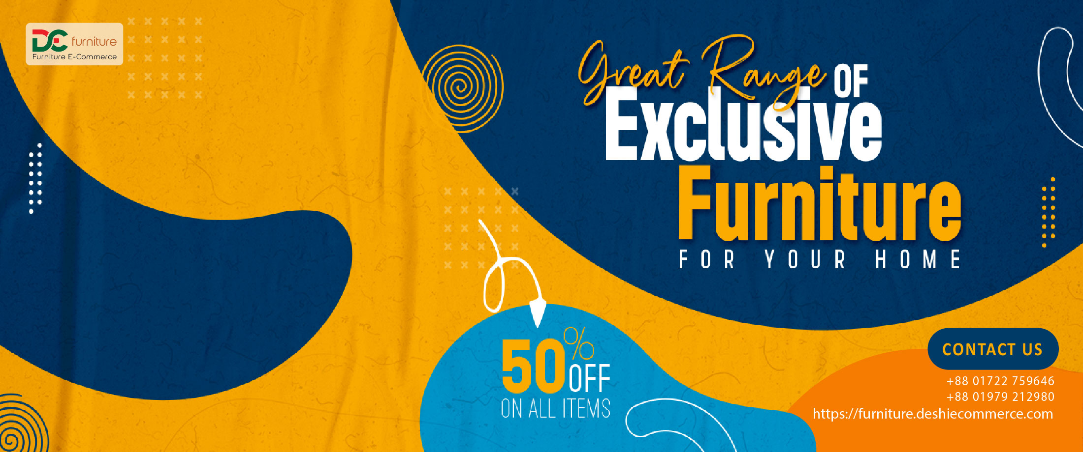 Furniture ecommerce promo