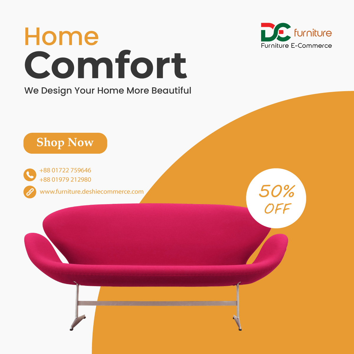 Furniture ecommerce promo