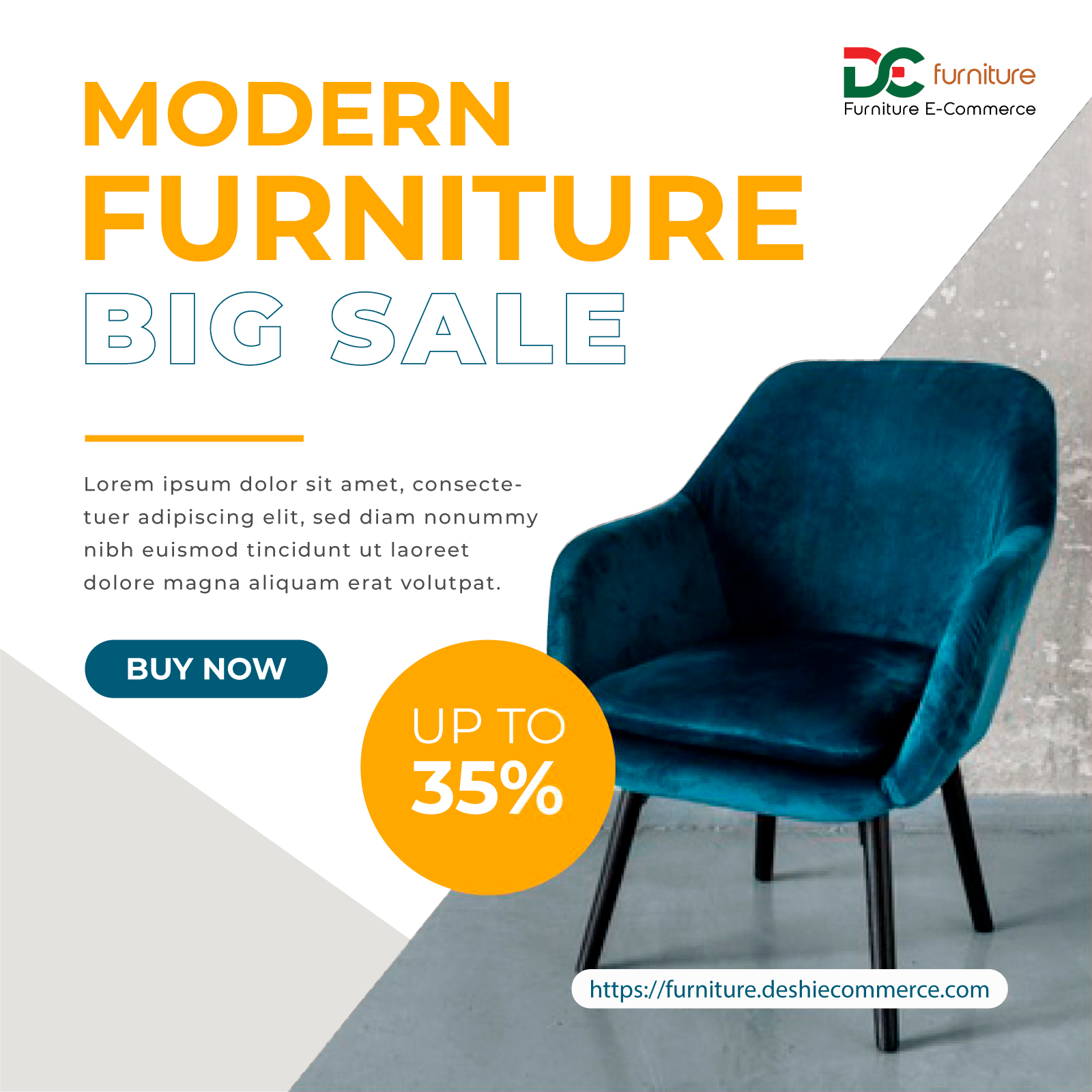 Furniture ecommerce promo